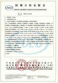 防爆合格证CT4 